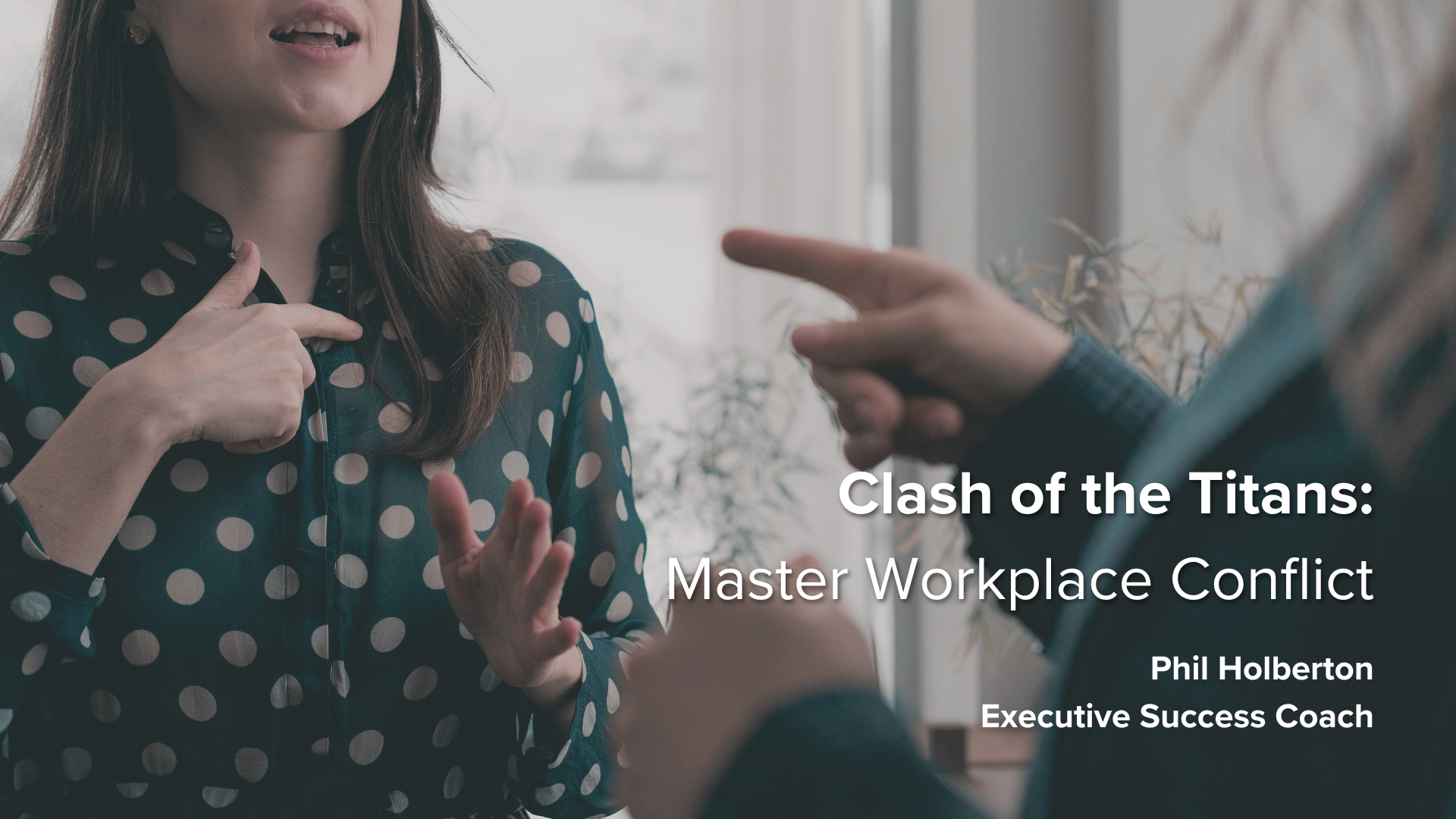 Clash of the Titans Master Workplace Conflict